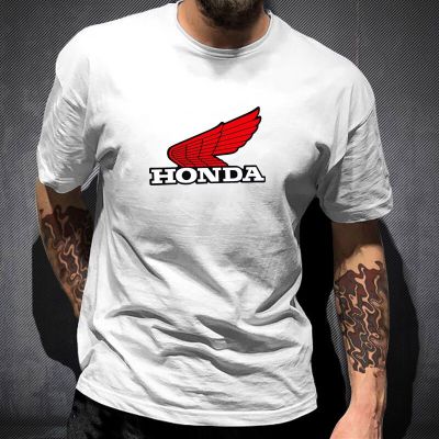 Honda graphic cotton O-neck T-shirt for men