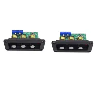 2X Bluetooth Amplifier Power Audio Board 20Wx2 Stereo Amp Sound Amplifiers AUX U Disk Decoder Treble Bass Adjustment