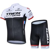 Summer Trek TREK professional outdoor short-sleeved cycling suit suit top overalls breathable perspiration quick-drying for men and women