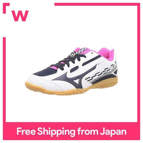 [Mizuno] Table Tennis Shoes Cross Match Sword White x Navy x Pink 27.0