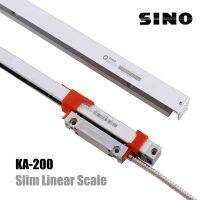 Sino KA200 300 310 320 330 340 350 360mm Thin Linear Scale 16mmx16mm Slim Optical Encoder Sensor Rating Ruler For Mini CNC Lathe