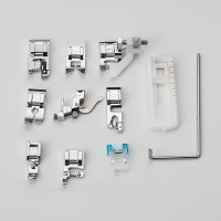 [COD] Household multifunctional sewing machine presser foot Fanghua 505A with set 11-piece accessories guide rod A