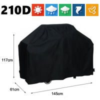 Cover Grill 210D BBQ Cover Rain Water Proof Dust Anti Sun Cloth Cover Suitable for All Kinds Barbecue Grill Brands 58x24x46 Inch