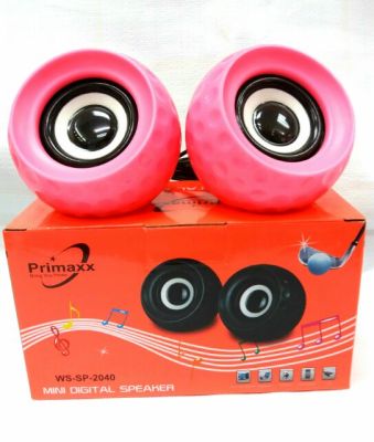 ลำโพง Primaxx USB ลูกกอล์ฟ รุ่น WS-SP-2040 USB ลูกกอล์ฟ