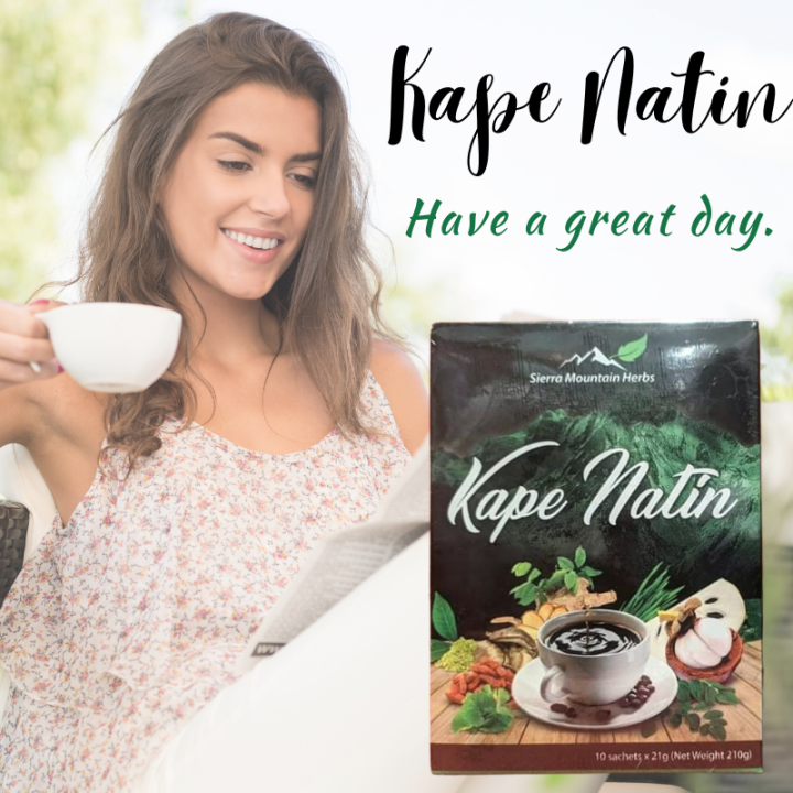 All Natural And Organic 1 Box 10 Sachets 14 In 1 Kape Natin Coffee Mix Improves Energy 8290