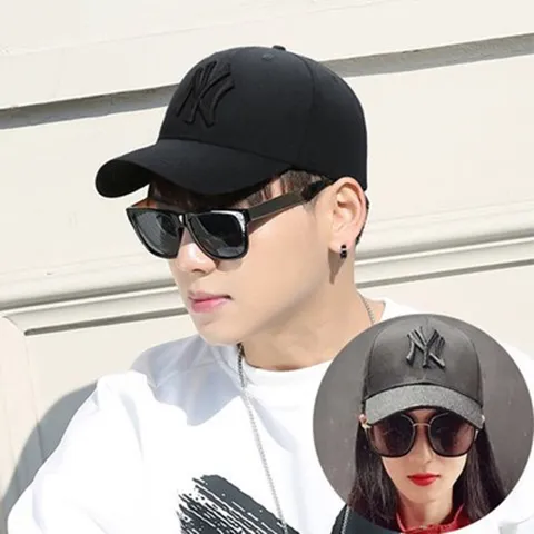 COD NY Cap High Quality Cotton Fashion Hat Adustable Cap Baseball Cap Men Women  Hat