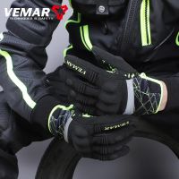 【CW】VEMAR Summer Motorcycle Guantes Riding Gloves Moto Breathable Cycling Motocross Spring Men Thin Glove Rider Mountain Bike Racing