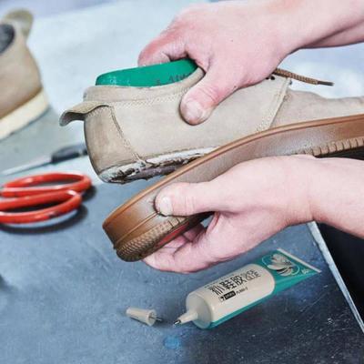 HOTK เครื่องผลิตรองเท้าชนิดติดกาวสำหรับซ่อมรองเท้า,อุปกรณ์กาวงานช่างรองเท้าหนังชนิดพิเศษใช้ได้กับโรงงานผลิตรองเท้ากันน้ำแข็งแรงทนทาน