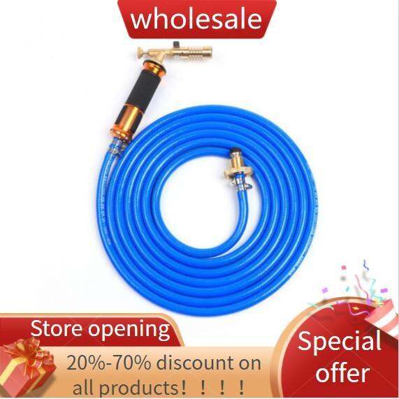 nbvb 【Spot】LPG Gas Welding Gun Torch brazing solder propane Aluminum brass alloy welding Gun for