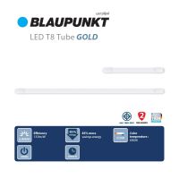 [10หลอด]BLAUPUNKT หลอดไฟ LED T8 TUBE 10W 20W แสงขาว รุ่น GOLD มาตรฐานเยอรมัน รับประกัน 2 ปี