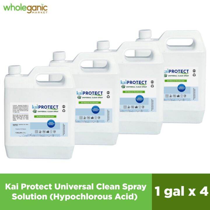 Kai Protect All Natural Disinfectant Solution 1 Gallon Refill for ...