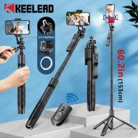 L16 1530mm Wireless Selfie Stick Tripod Stand Foldable Monopod for Gopro Action Cameras Smartphones Balance Steady Shooting Live