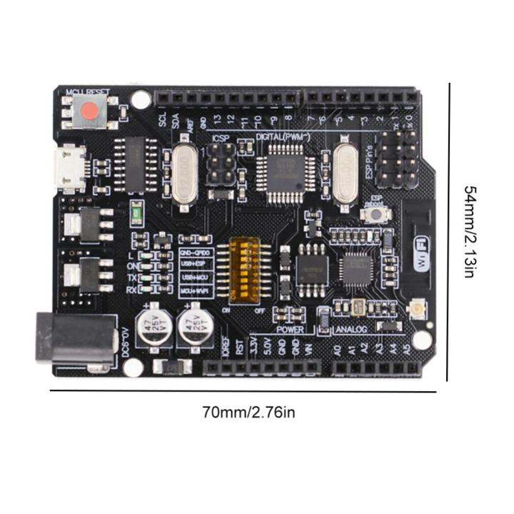 r3ไวไฟ-atmega328p-บอร์ดพัฒนาหน่วยความจำ32mb-โมดูลบอร์ดพัฒนา-esp8266-usb-ttl-ch340g-dip-switch-ใช้งานง่าย