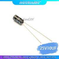 50ชิ้น25v10uf คุณภาพสูง4*7มม. 10Uf 25V 4*7ตัวเก็บประจุแบบอิเล็กโทรไลติก