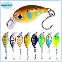 ELLENOUISE 2pcs ตะขอสามชั้น เหยื่อตกปลาขนาดเล็ก การสั่นสะเทือน Wobblers crankbaits เหยื่อจมวิบ ร้อนแรงมาก 3.6ซม. 2.1กรัม เหยื่อล่อตกปลา อุปกรณ์ตกปลาสำหรับตกปลา