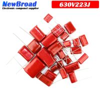 10PCS 630V223J 22NF Pitch 10MM 223 630V 0.022uF CBB Polypropylene film capacitor 223J630V 223J