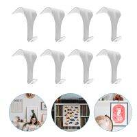 Sticky Picture Frame Hangersss Molding Hook 20Pcs Heavy Duty for Sticky Picture Frame Hangersss Rails Zinc Alloy