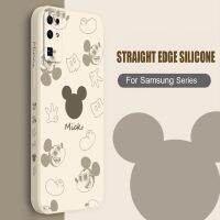 [HF16] Mickey อะนิเมะซิลิโคนโทรศัพท์กรณีสำหรับ Samsung Galaxy หมายเหตุ20 Ultra 10 Lite S22 Plus S21 S20 FE S10 M62 M52 M42 J7 J6 Prime