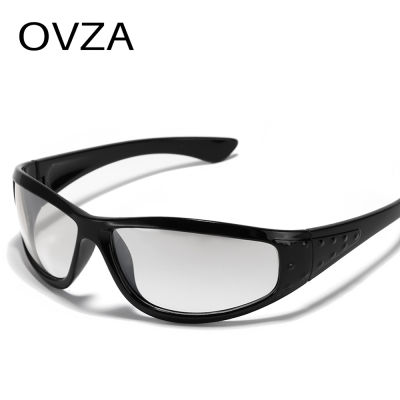 OVZA แฟชั่นกีฬาแว่นกันแดดผู้ชาย Windproof แว่นตากระจกแว่นตาผู้หญิงสไตล์พังก์ S0074
