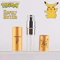 ▩  Pokemon Pikachu Spray Bottle Press-type Perfume Bottle Cartoon Travel Portable Alcohol Sub-bottling Refillable Bottles Atomizer