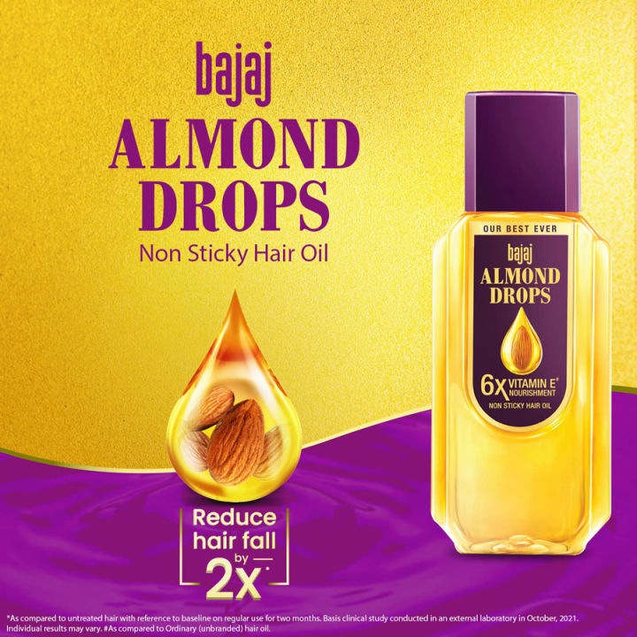 bajaj-almond-drops-น้ำมันใส่ผม-บำรุงผม-ขายดีอันดับ-19ม-ล-x-24-ชิ้น