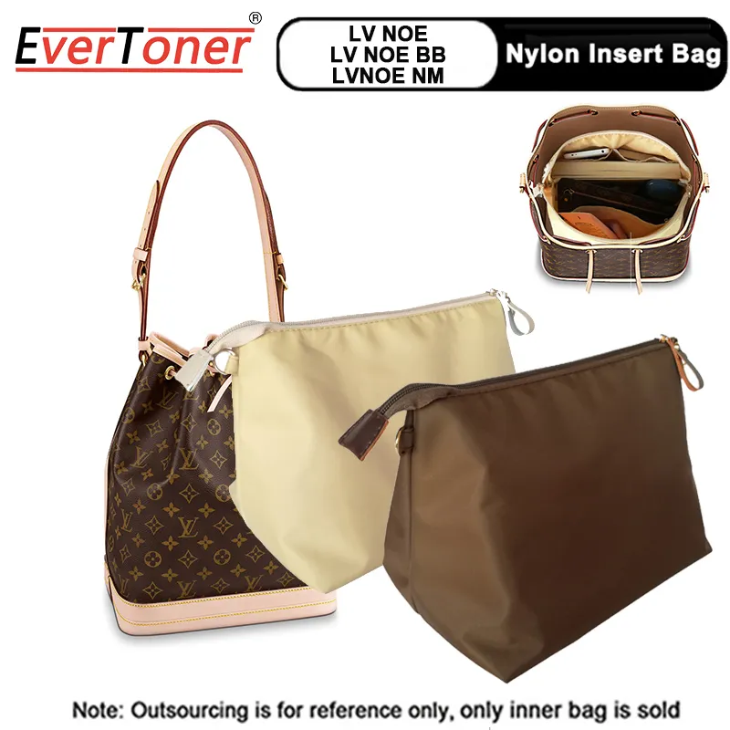 EverToner For LV Nano Noe Mini Bag Organizer Insert Waterproof