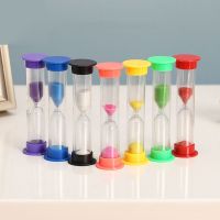 6Pcs Kid 6 Colors Classroom Game Sand Clock Timer Montessori Toys Hourglass Sandglass Home Decor Toys for Children Dla Dzieci