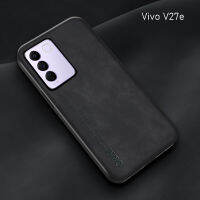 เคสฝาพับสำหรับ Vivo V27 5G/V27e 4G คุณภาพสูงแบบทนต่อแรงกระแทกผิวเคสเคสโทรศัพท์กันกระแทก