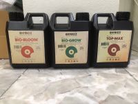 BioBizz Base Set 3 ขวด Bio Bloom, Bio Grow, Top Max  ขนาดแบ่งขาย 100 / 250 / 500 ML ปุ๋ยนอก ปุ๋ยนำเข้า ปุ๋ยเมกา ปุ๋ยUSA