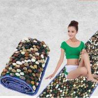 【hot】 foot massager maji stone pebbles gravel road walking massage cushion mat carpet Refers to the platen