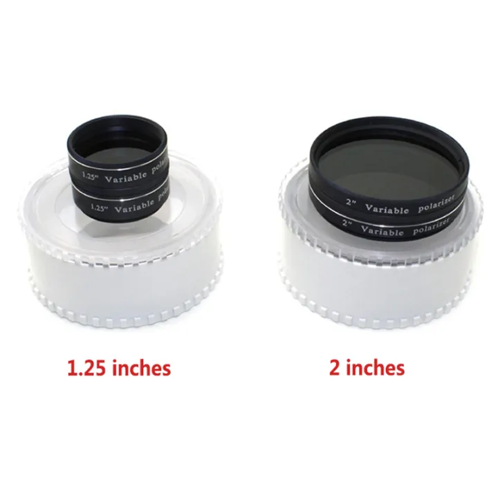 Oseelang 1.25" 2" Telescope Variable Polarizing Filter For Telescope 1.