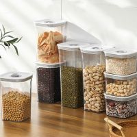 （orange kitchen）1PCOrganizerBox HighCase FoodVacuum Lid Pantry Bottle Spice Lembreme Spaghetti Rice Cereals