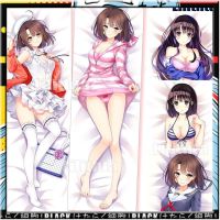 Dakimakura ปลอกหมอน Saekano Kato Megumi วิธีการเลี้ยงดูแฟนที่น่าเบื่อเกมอะนิเมะตัวละครปลอกหมอนการ์ตูนโยนร่างกายที่กำหนดเอง