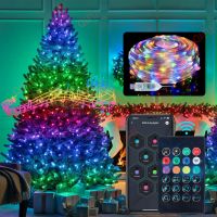 5/10M Led Strip Light RGB Infrared Bluetoot Ontroller Christmas Decor For Home Christmas Tree Lights Xmas Ornament Gift New Year