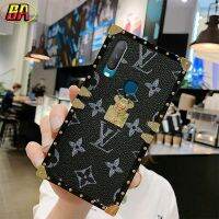 Luxury Slim PU หนังสำหรับ VIVO Y12 / VIVO Y11 / VIVO Y12i / VIVO Y15 / VIVO Y17 / VIVO Y19 1906 1904 1902 1901 1915 Y15S Y15A Y21S Y21 Y33S Y33t เปลือกหอยนุ่มชุบกันชนกันกระแทกเคสโทรศัพท์สำหรับเด็กผู้หญิง