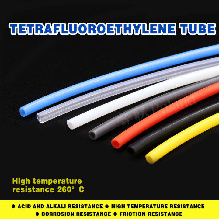 Teflon tube PTFE tube, 1x2mm/ 2x3mm multiple colors, inner diameter 1mm