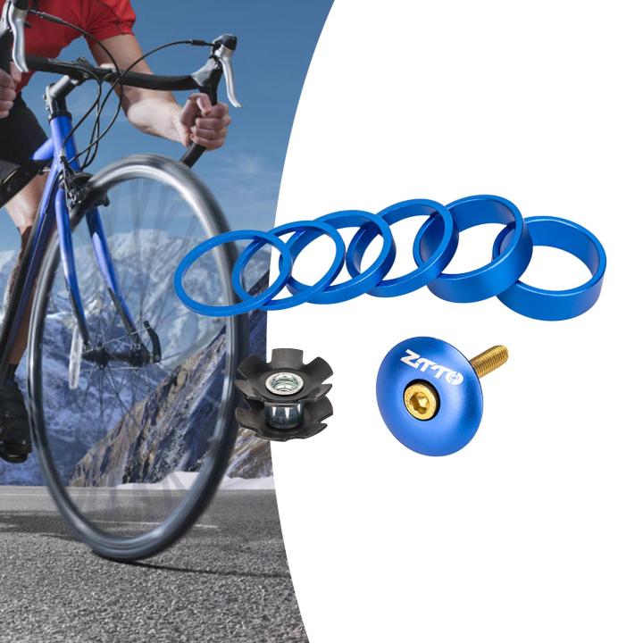 gispark-อุปกรณ์ติดตั้งท้ายจักรยาน-spacer-เครื่องมือติดตั้งด้านหน้าแหวนรองงาฟอร์กจักรยานชุดเครื่องซักผ้าแหวนรองงา