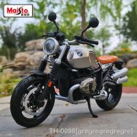 ⊕▦○ gregregregregre Maiisto-Alloy Racing Motorcycle for Children 1:12 R Nine T Scrambler fundido brinquedos de simulação presentes