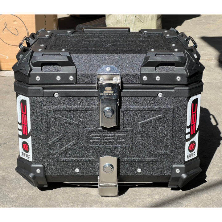 SEC 55L and 45L ALLOY TOPBOX ( with backrest ) | Lazada PH