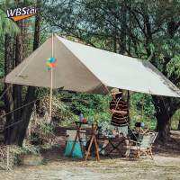 WBStar เต็นท์ตั้งแคมป์แบบพกพา Tarp Hammock Rain Fly Sun Shade Garden รถ Sun Shelter