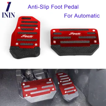 Shop Inin 2pcs Universal Car Automatic Pedals Brake Accelerator Non-slip  Foot Pedal Pad Cover with great discounts and prices online - Dec 2023
