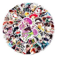 【CW】♘  10/30/50PCS Cartoon Anime Demon Slayer: Graffiti Sticker Desk GuitarComputer StickerWholesale