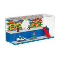 LEGO Play &amp; Display Minifigure Case Iconic Blue กล่องอะคริลิก กล่องเคสโชว์ มินิฟิกเกอร์ เลโก้ สีน้ำเงิน