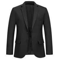 ZZOOI New Spring Men Slim Fit Blazers Solid Color Fashion Men Dress Suits Autumn Casual Men Small Blazers and Jackets