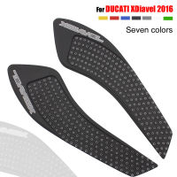 สำหรับ DUCATI XDiavel 2016รถจักรยานยนต์ถังฉุด Pad ด้านก๊าซจับเข่าป้องกันการป้องกันการลื่นสติ๊กเกอร์