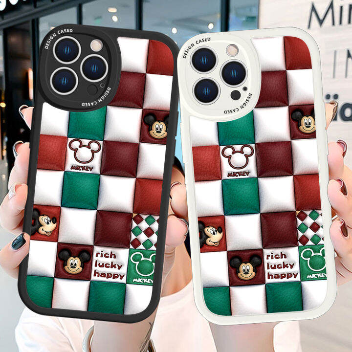 ggk-เคสหลังหนัง-oppo-reno10-pro-5g-ลายการ์ตูนมิกกี้ผิวสัมผัสนุ่มซิลิโคน-pu-ปกหนังเคสโทรศัพท์