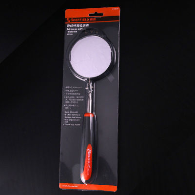 1Pc 325582mm inspection mirror Car escopic Detection Lens Inspection Round Mirror 360 Repair Tool