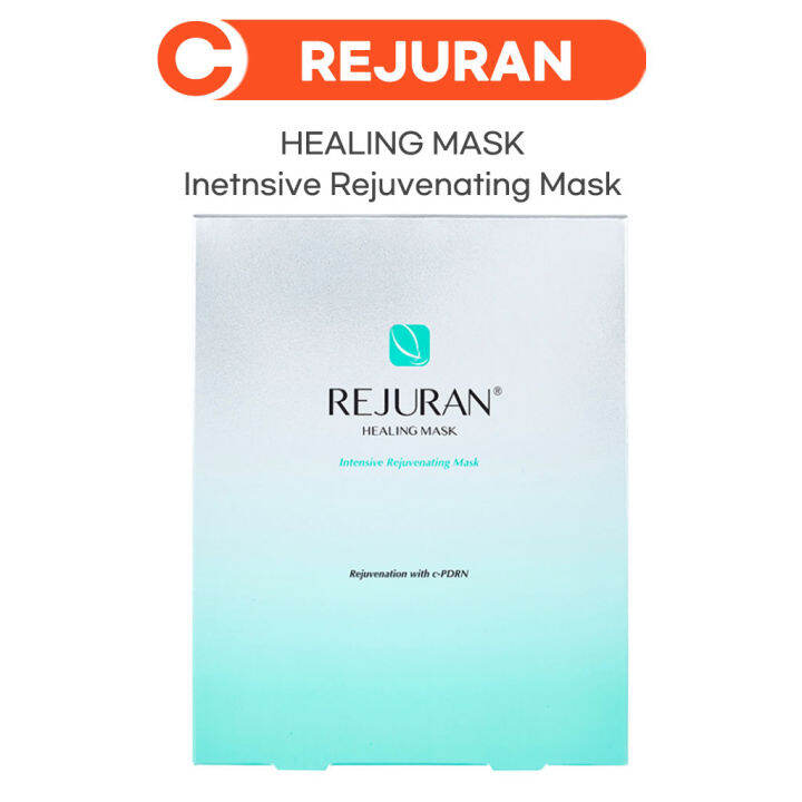 【REJURAN】HEALING FACE Sheet PACK Inetnsive Rejuvenating FACE PACK/ K ...