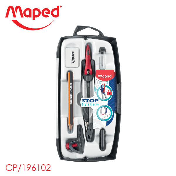 Maped (มาเพ็ด) วงเวียน + ดินสอ STOP SYSTEM Maped รหัส CP/196102