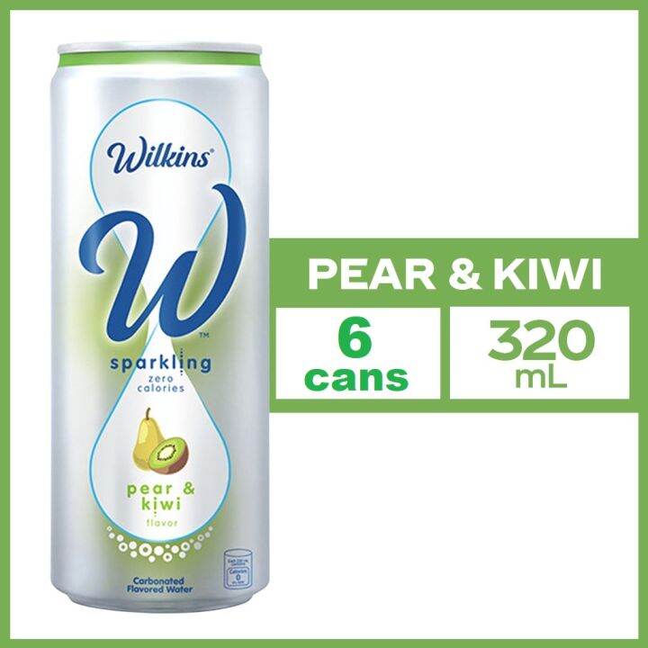 Wilkins Sparkling Water Pear & Kiwi 320ml Pack of 6 Lazada PH